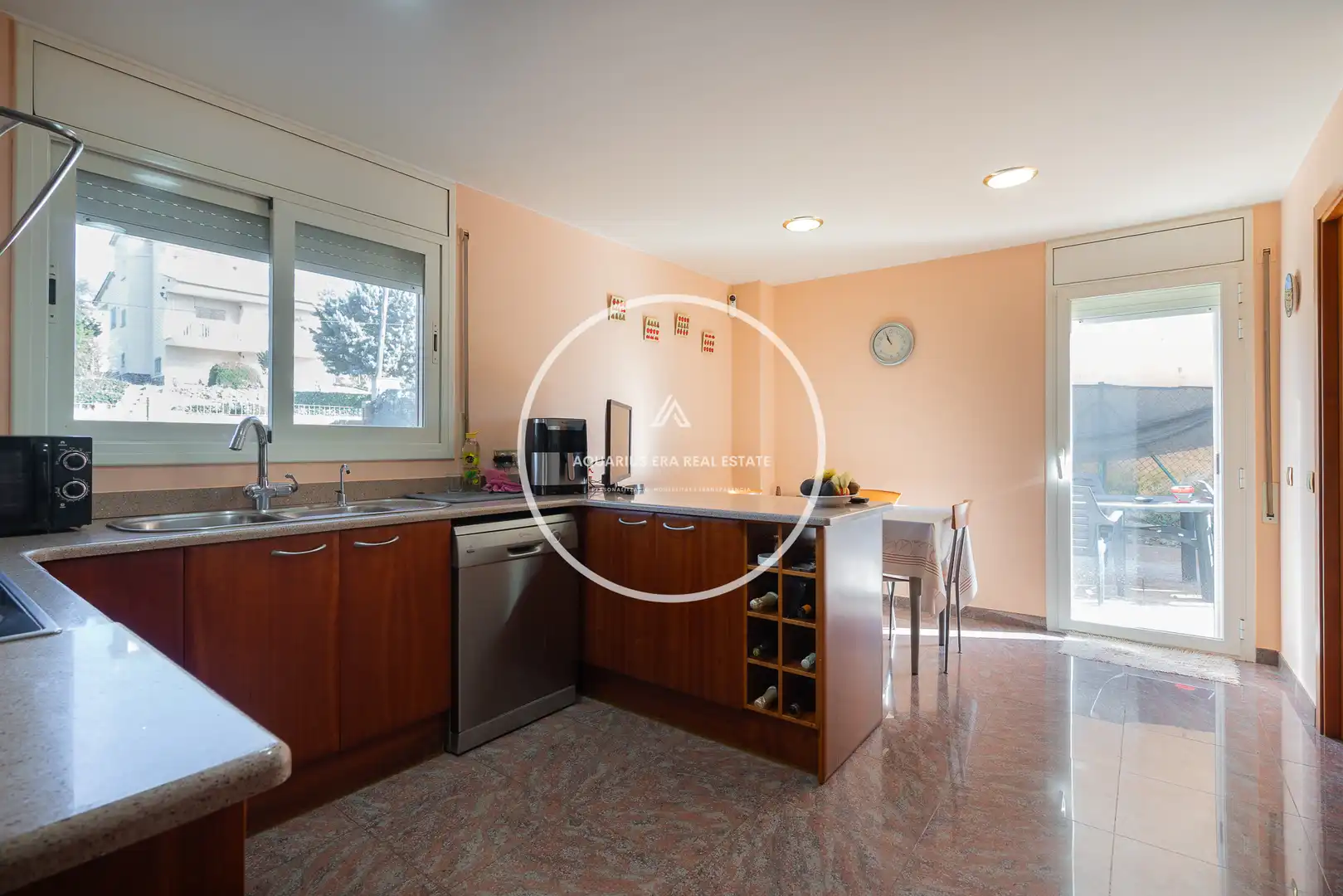 Cocina de Casa o chalet en venta en Santa Coloma de Farners con Calefacción, Jardín privado y Piscina