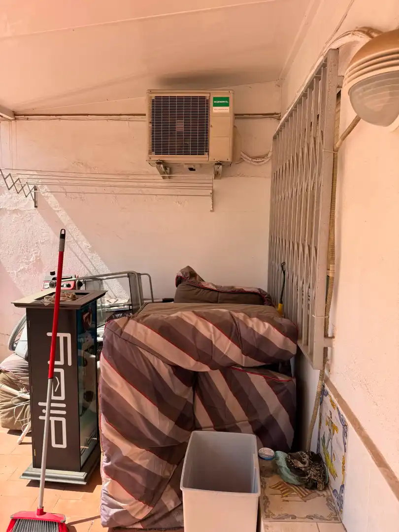 Balcony of Flat for sale in Valencia  with Air Conditioner, Terrace and Balcony