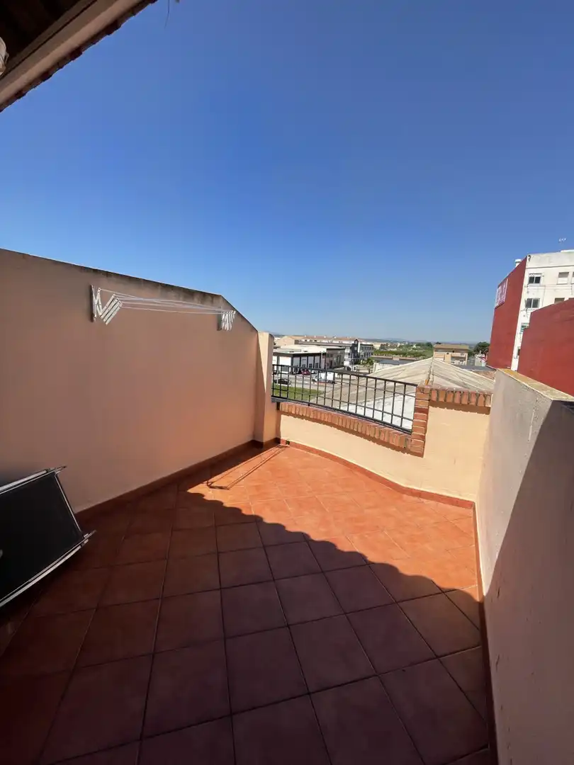 Terraza de Piso de alquiler en Beniparrell con Aire acondicionado, Parquet y Terraza