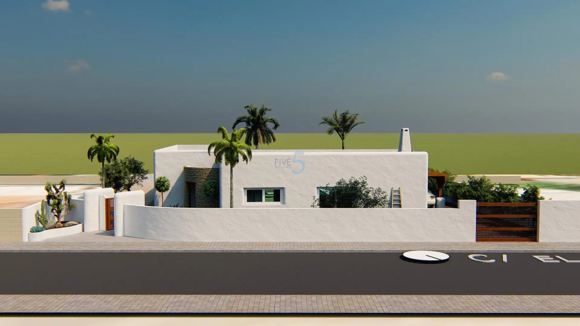 Vista exterior de Casa o chalet en venta en Pueblo - Urbanizaciones