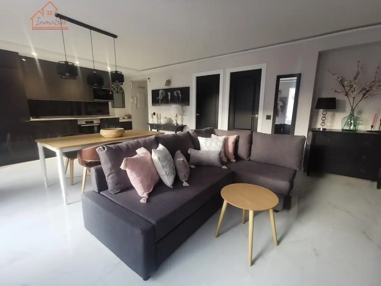 Wohnzimmer von Wohnung zur Miete in Madrid mit Klimaanlage, Heizung und Möbliert