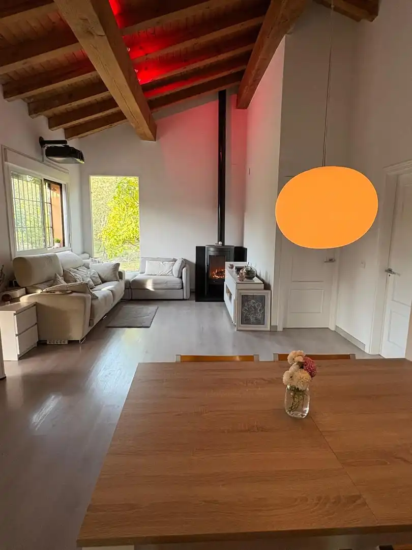 Sala de estar de Casa o chalet en venta en Villanueva de la Vera con Aire acondicionado y Jardín privado