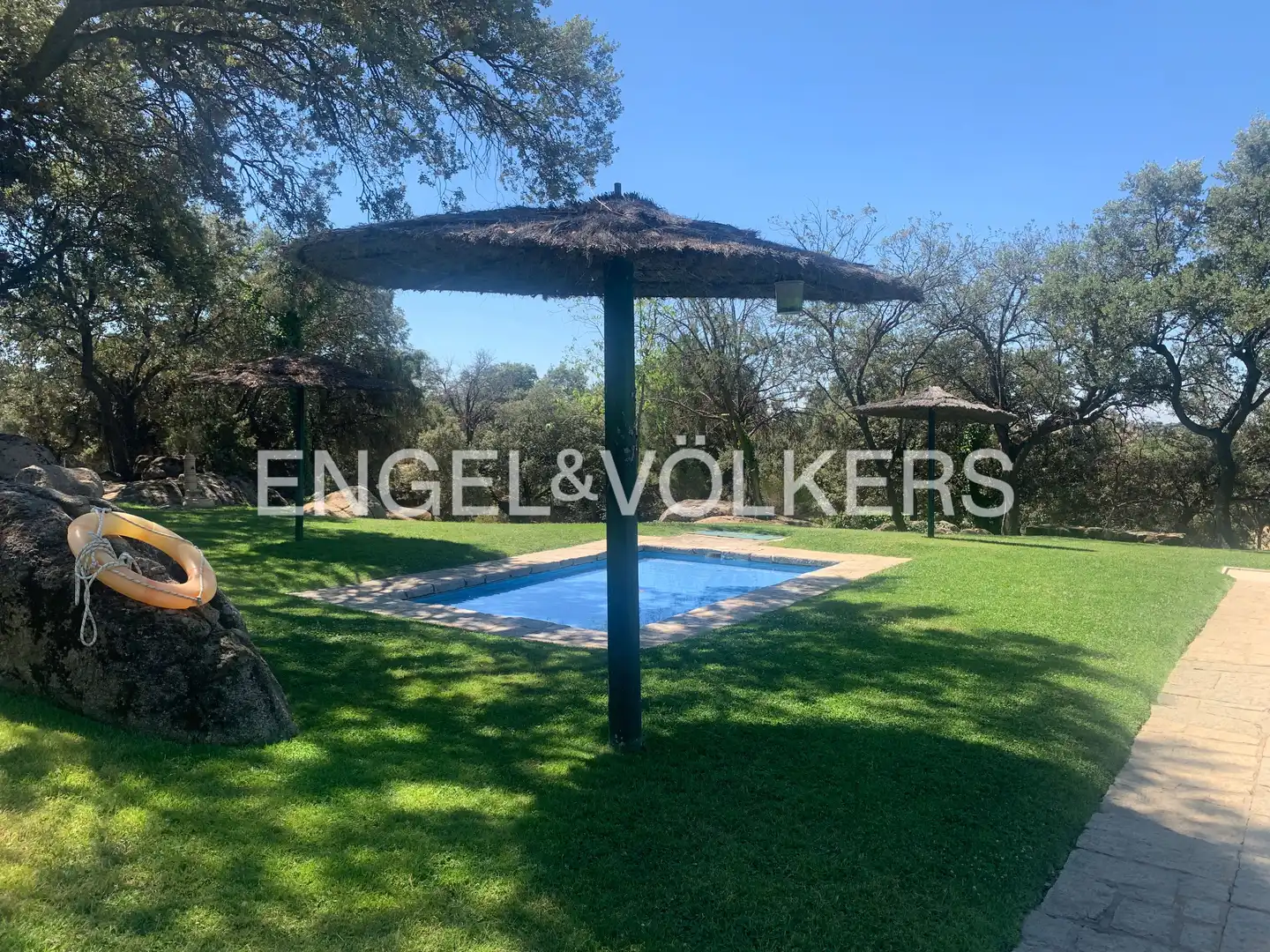 Piscina de Casa o chalet de alquiler en Galapagar con Calefacción, Piscina y Se aceptan mascotas