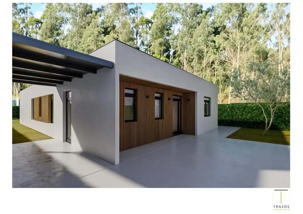 Vista exterior de Casa o xalet en venda en Boiro amb Jardí privat i Piscina