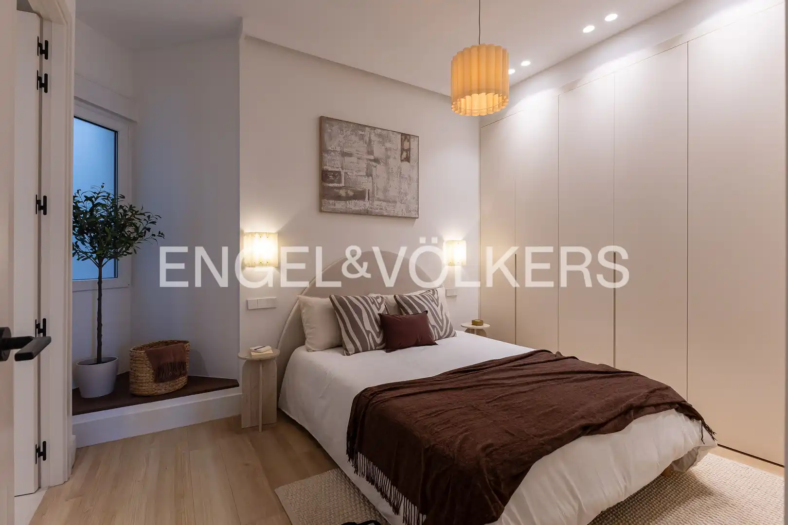 Schlafzimmer von Wohnung zum Verkauf in Madrid mit Klimaanlage und Heizung