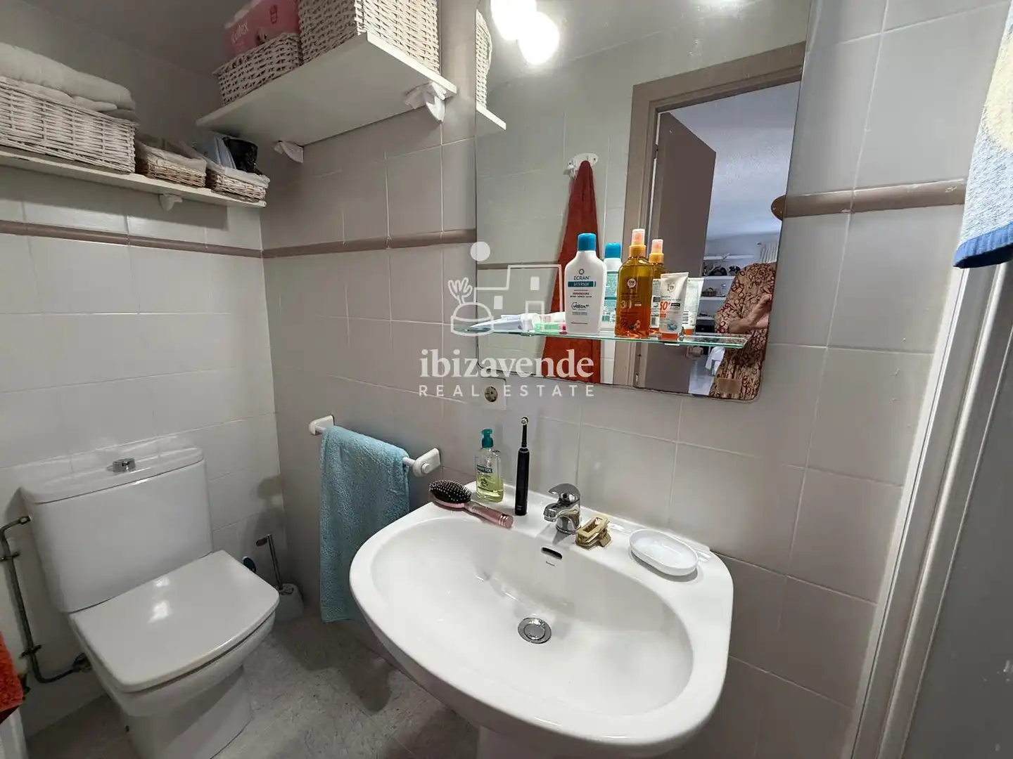 Badezimmer von Haus oder Chalet zur Miete in Sant Josep de sa Talaia mit Terrasse und Möbliert