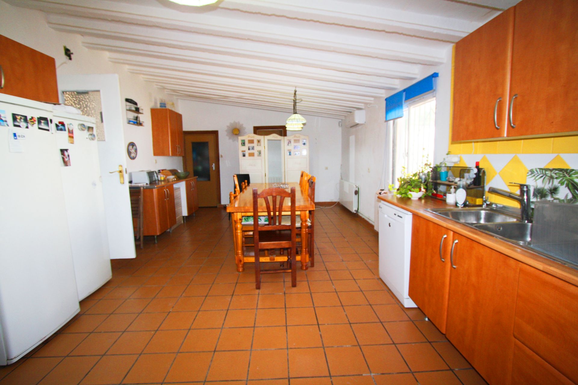 Kitchen of House or chalet for sale in  Albacete Capital  with Air Conditioner, Heating and Private garden