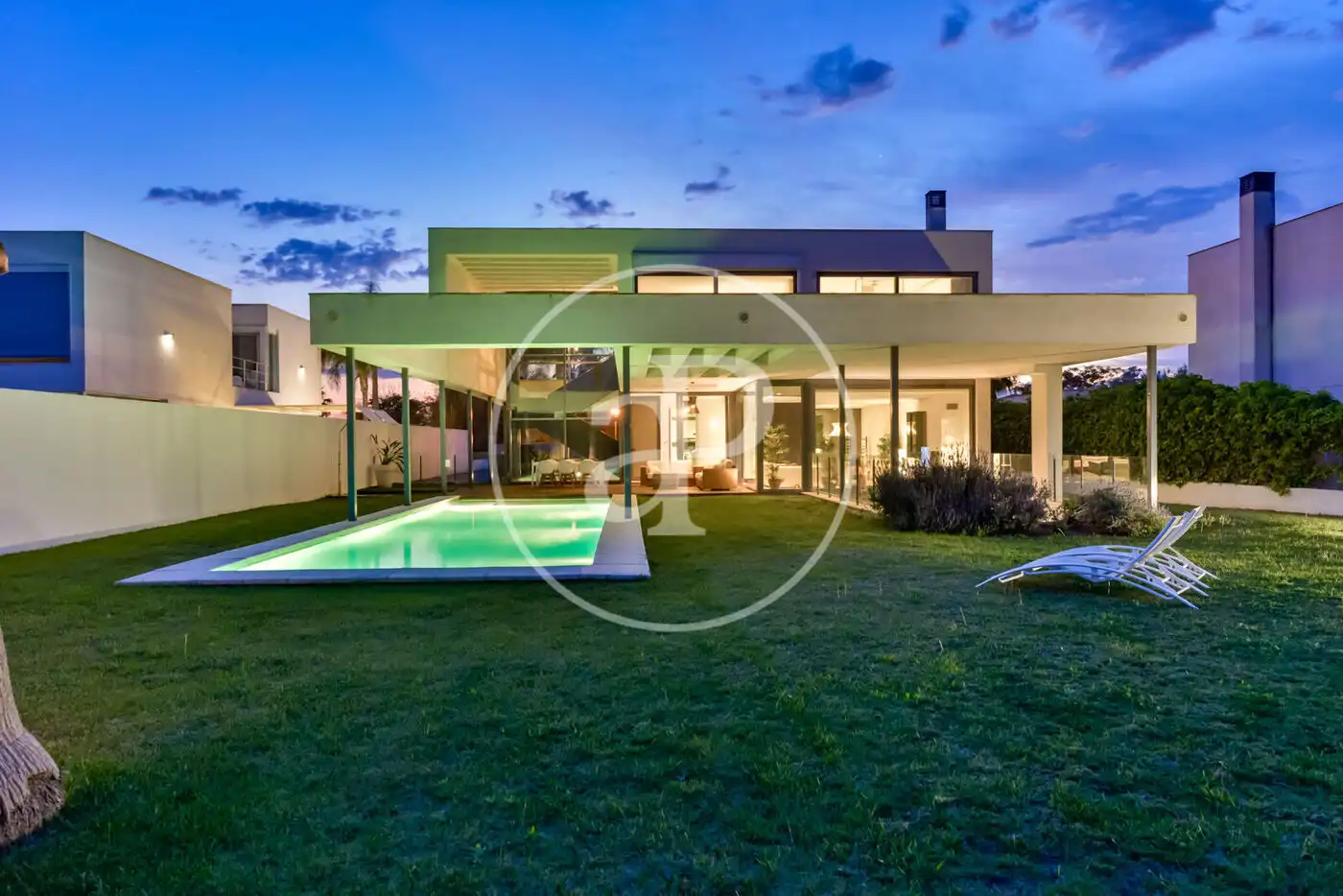 Jardí de Casa o xalet en venda en Bétera amb Aire condicionat, Calefacció i Jardí privat