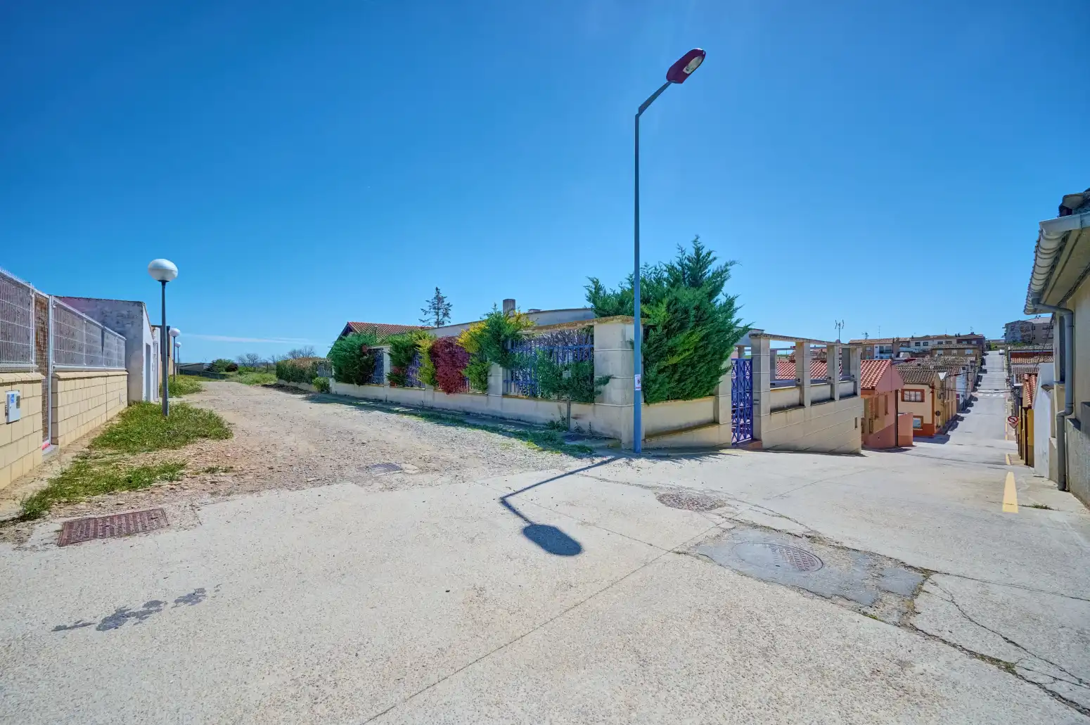 Vista exterior de Nave industrial en venta en Villafranca