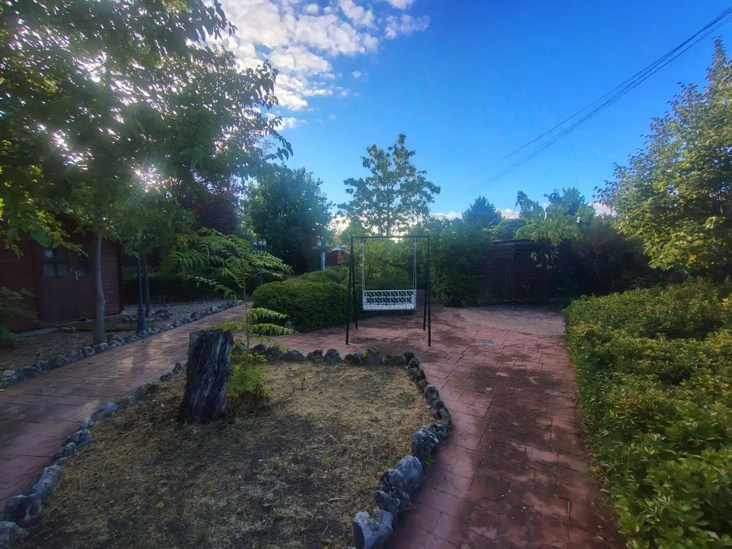 Garten von Haus oder Chalet zur Miete in Viana de Cega mit Klimaanlage, Heizung und Privatgarten
