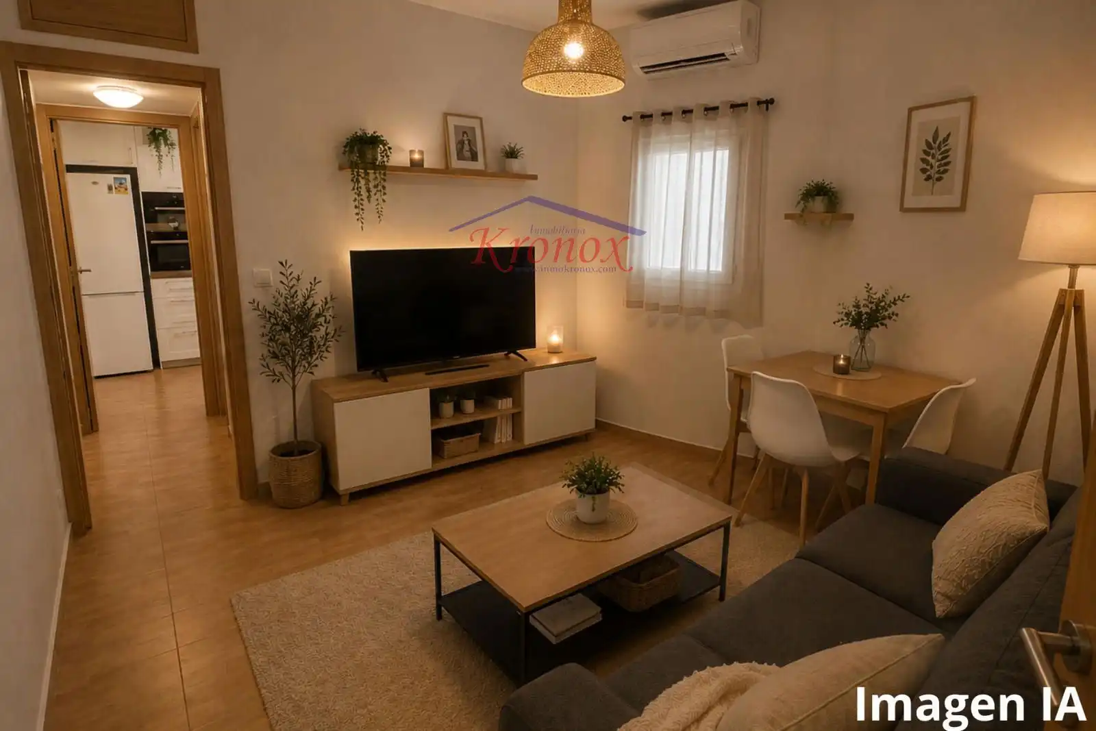Sala de estar de Piso en venta en Madrid con Aire acondicionado, Calefacción y Amueblado