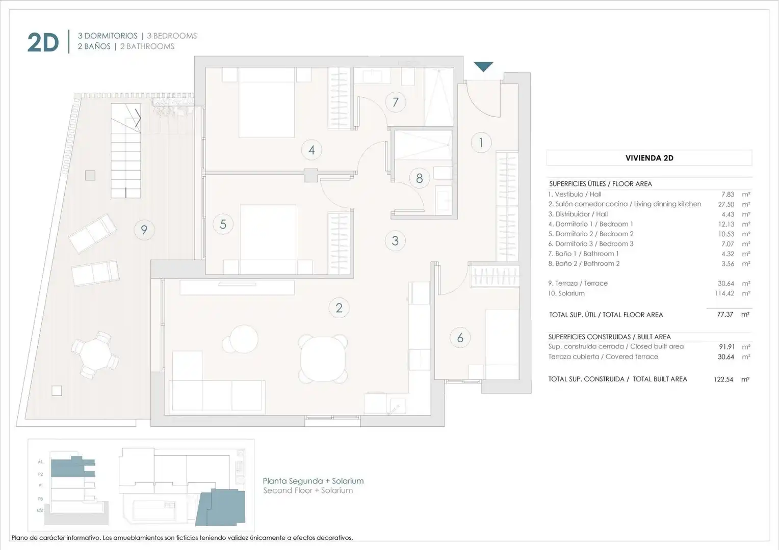 Attique avec piscine à vendre à N/A, imagen 7