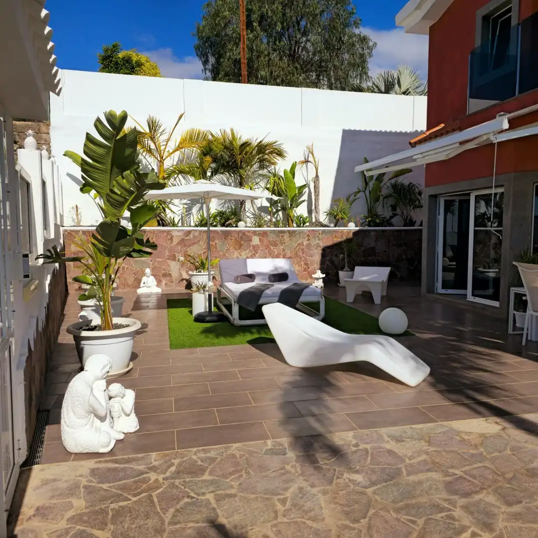 Terraza de Casa o chalet en venta en San Bartolomé de Tirajana con Aire acondicionado, Terraza y Piscina