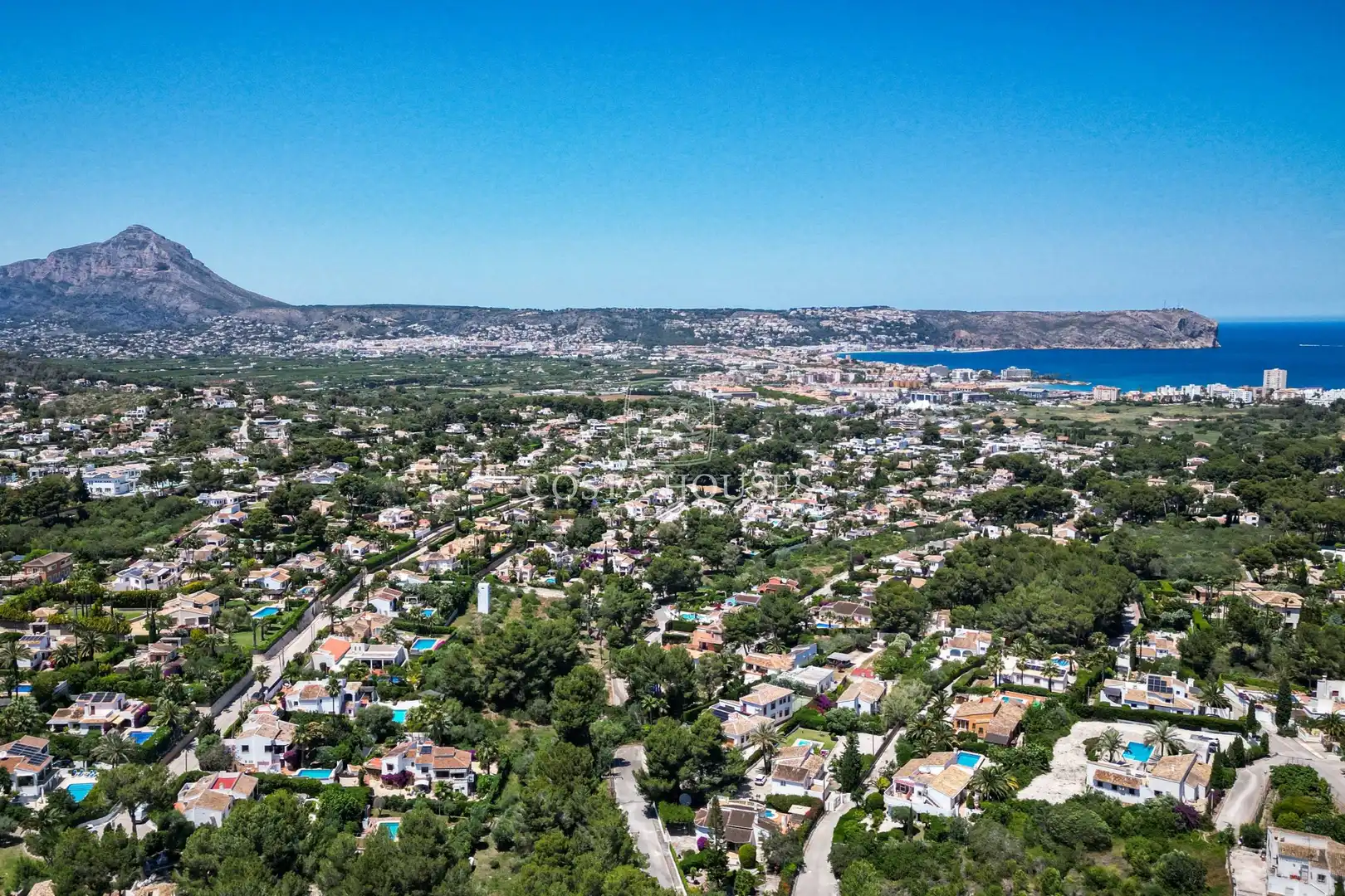 Exterior view of Houses for sale in Jávea / Xàbia  with Air Conditioner, Private garden and Terrace