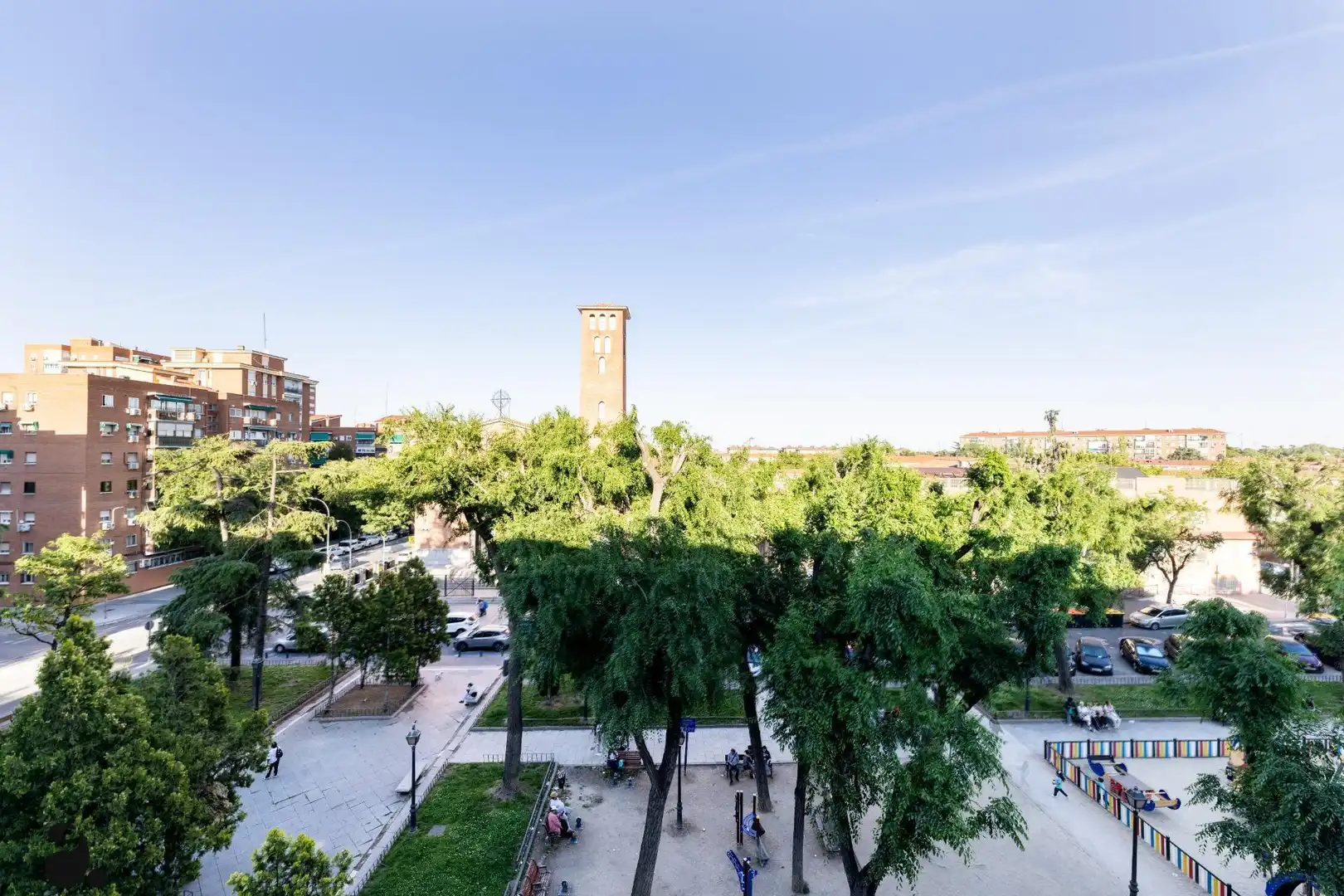 Exterior view of Flat for sale in Madrid  with Air Conditioner, Heating and Parquet flooring