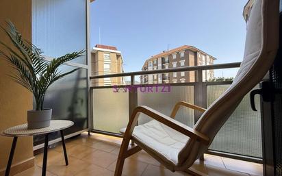 Balcony of Flat for sale in Santurtzi   with Heating, Terrace and Storage room