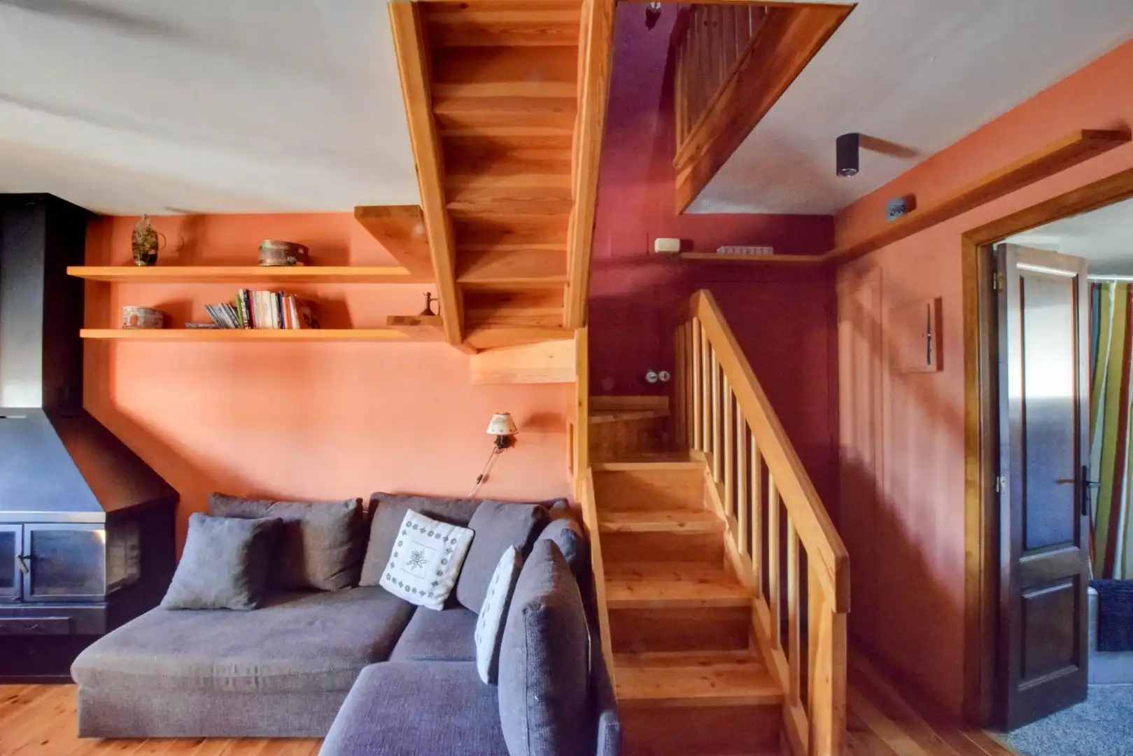 Sala de estar de Apartamento en venta en Alp con Aire acondicionado, Calefacción y Terraza
