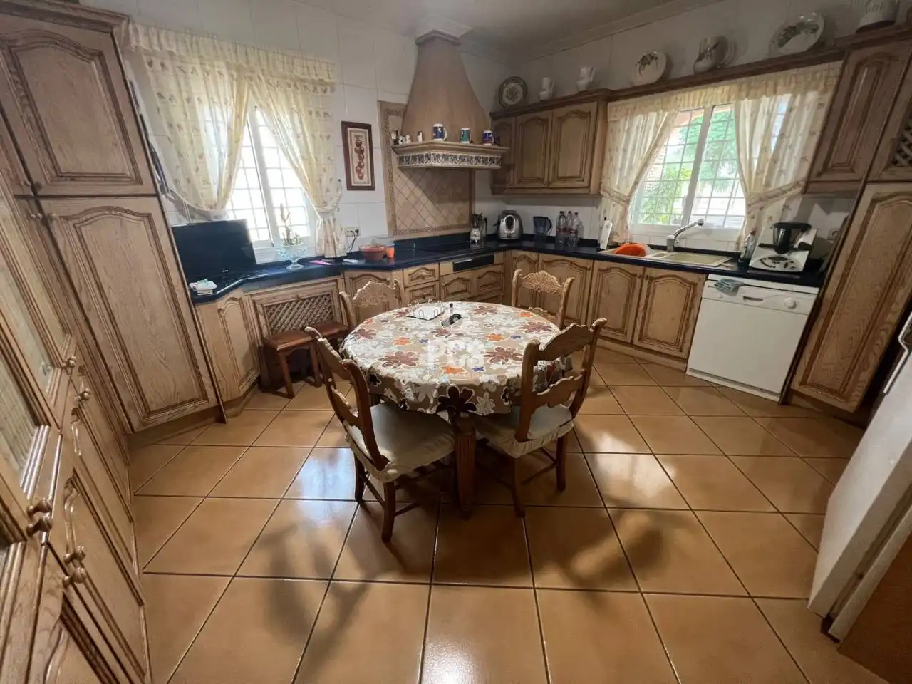 Cocina de Casa o chalet en venta en Lorca con Aire acondicionado, Jardín privado y Terraza