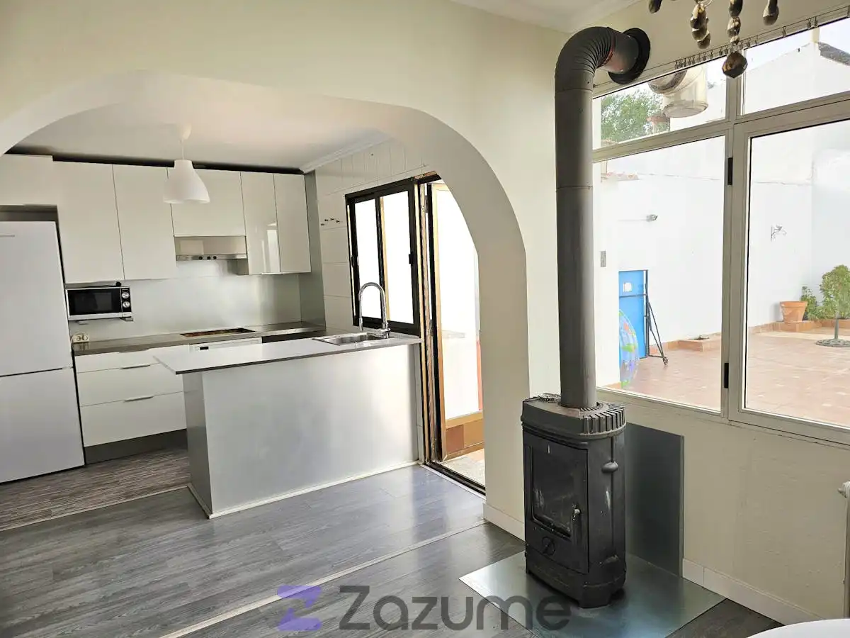 Küche von Haus oder Chalet zur Miete in Tomelloso mit Klimaanlage, Heizung und Privatgarten