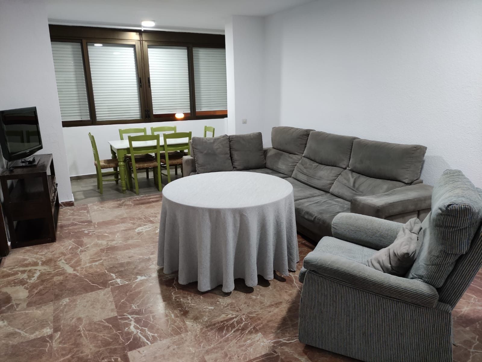 Living room of Flat to rent in Algeciras  with Furnished