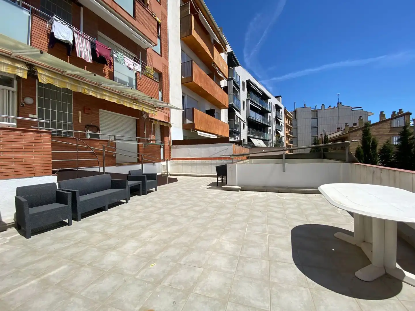Terraza de Piso de alquiler en Sant Feliu de Llobregat con Terraza, Amueblado y Balcón