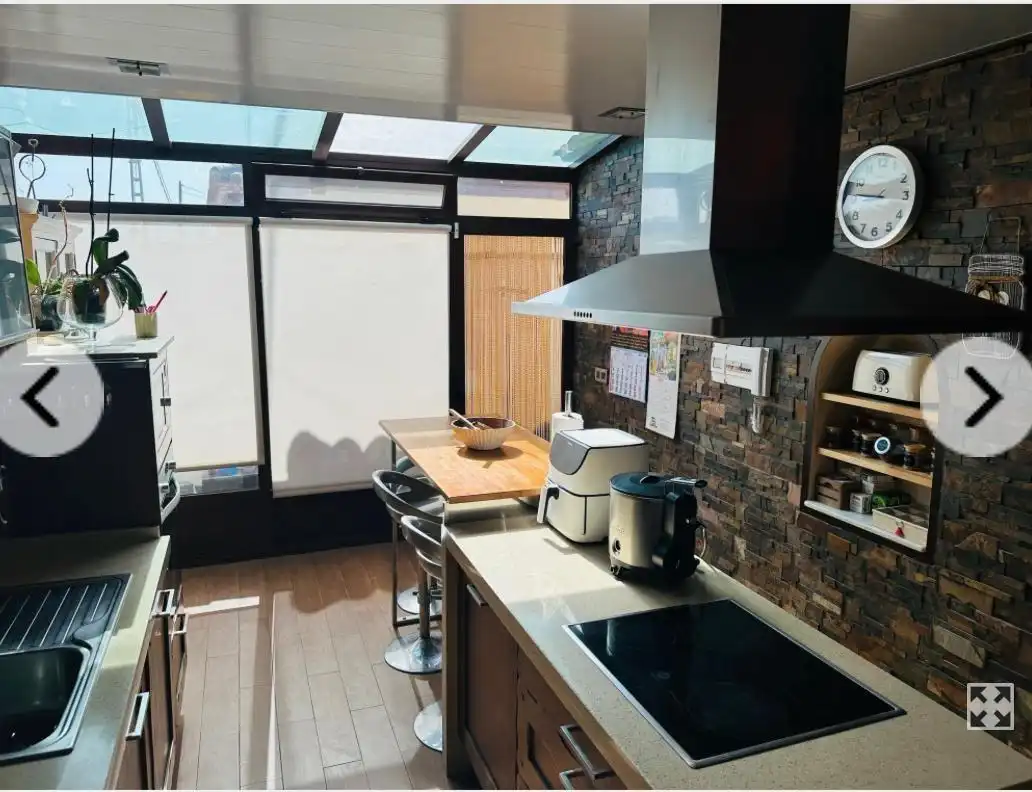 Kitchen of Houses for sale in Chiclana de la Frontera  with Air Conditioner, Heating and Private garden