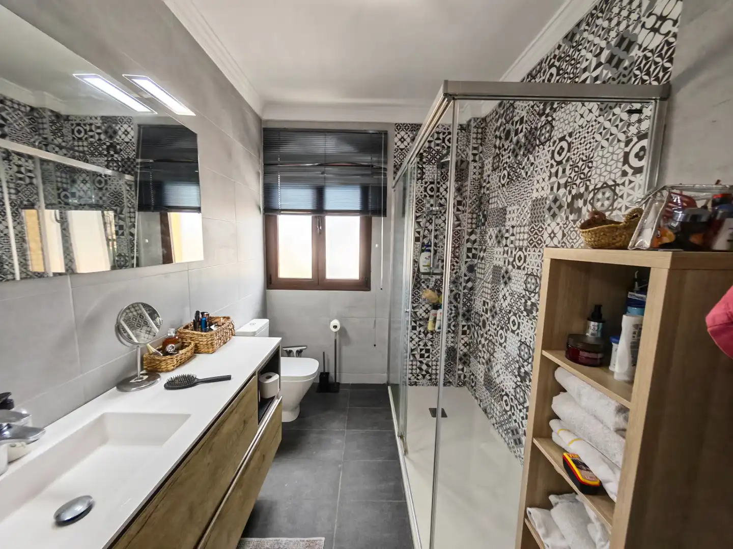 Baño de Casa o chalet en venta en Alhaurín de la Torre con Aire acondicionado, Calefacción y Jardín privado