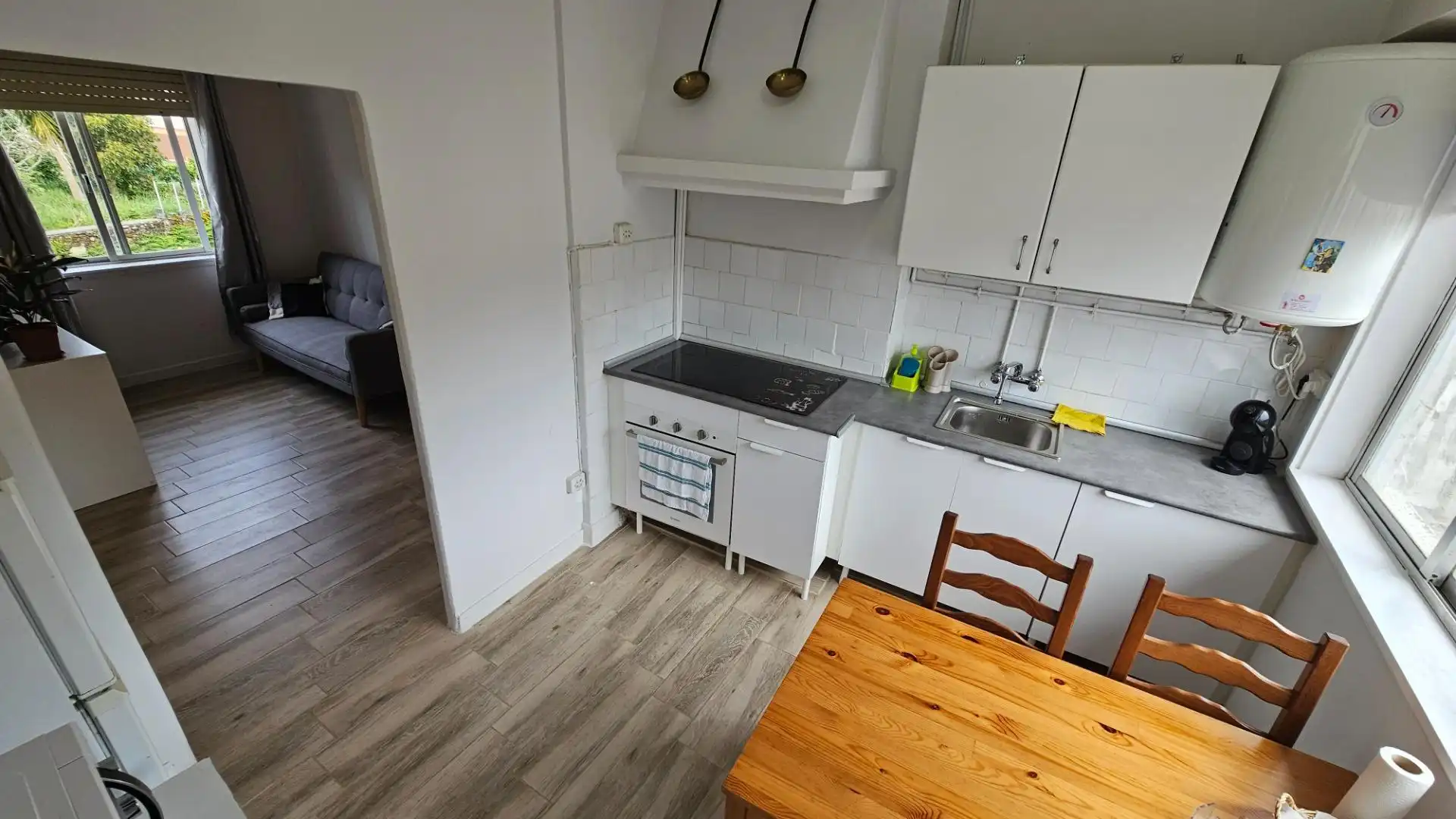 Cocina de Piso en venta en Cee con Amueblado