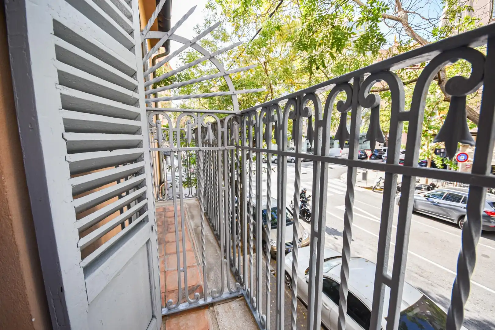 Terrasse von Wohnung zur Miete in  Palma de Mallorca mit Terrasse, Abstellraum und Balkon