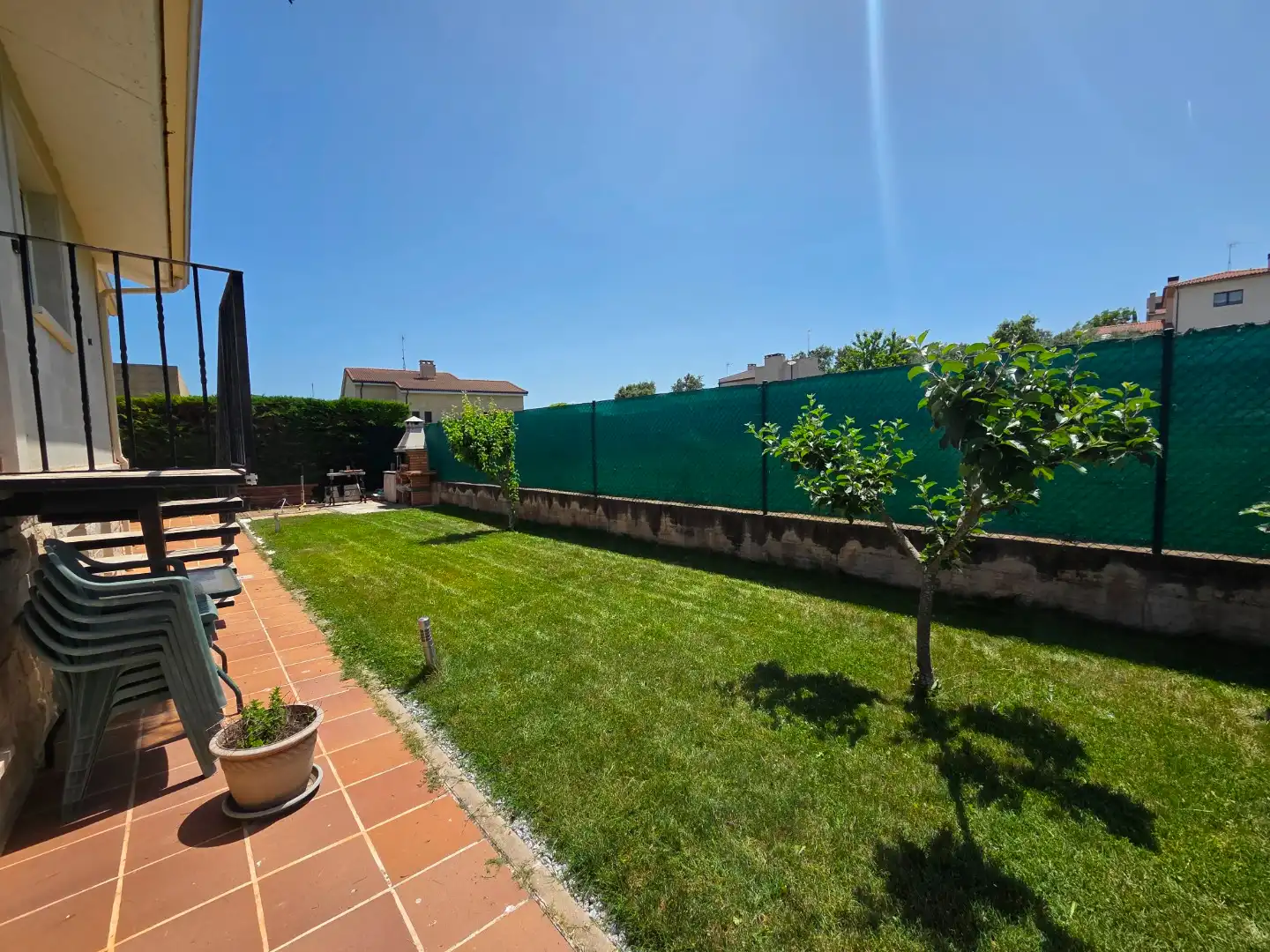 Garden of Houses for sale in Carcedo de Burgos  with Heating, Private garden and Terrace