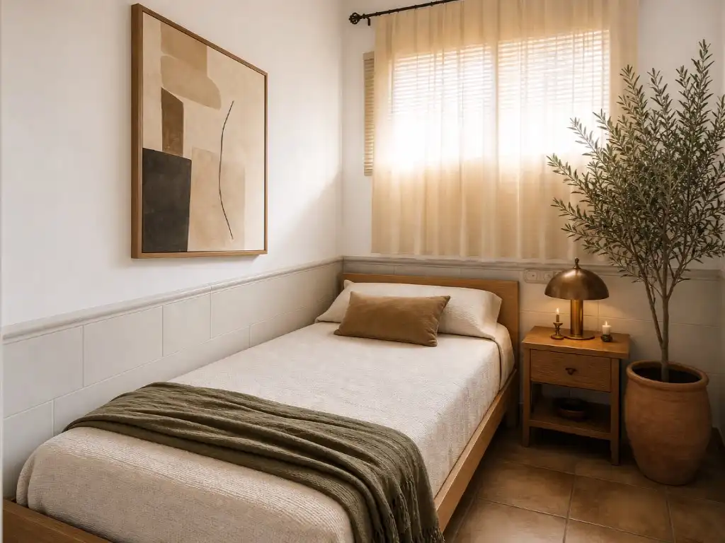 Bedroom of Flat for sale in La Antilla