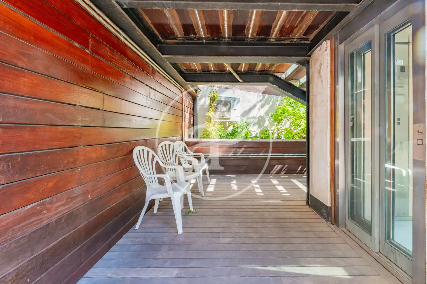 Terrasse von Wohnung zum Verkauf in Madrid mit Klimaanlage, Heizung und Möbliert