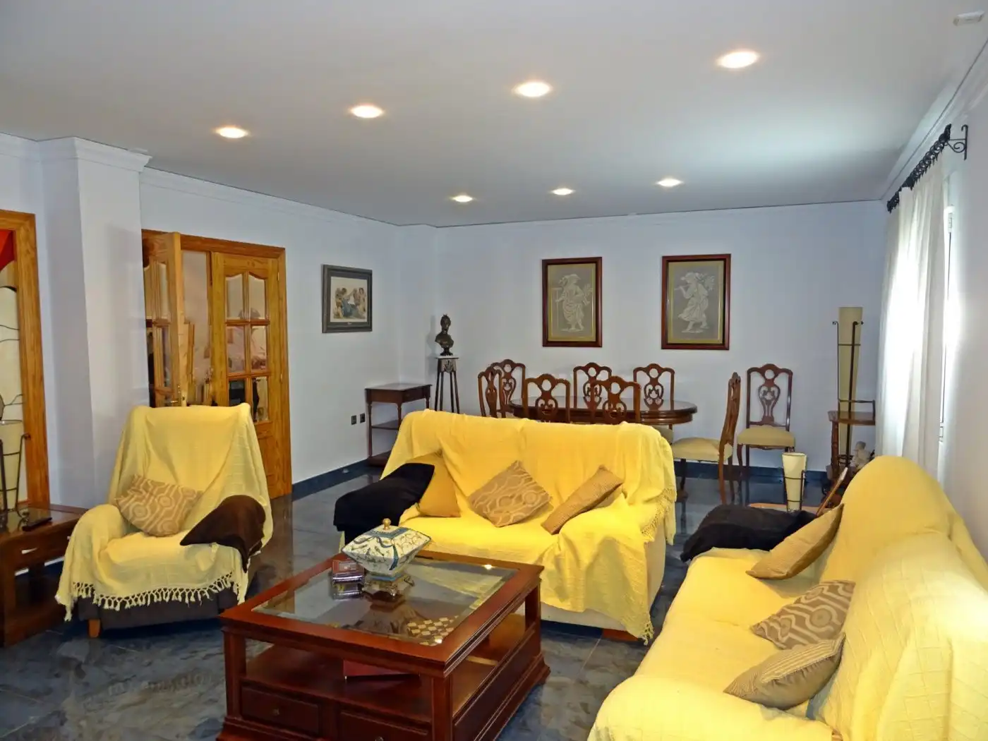 Wohnzimmer von Geschaftsraum zum Verkauf in Alcalalí mit Klimaanlage und Möbliert