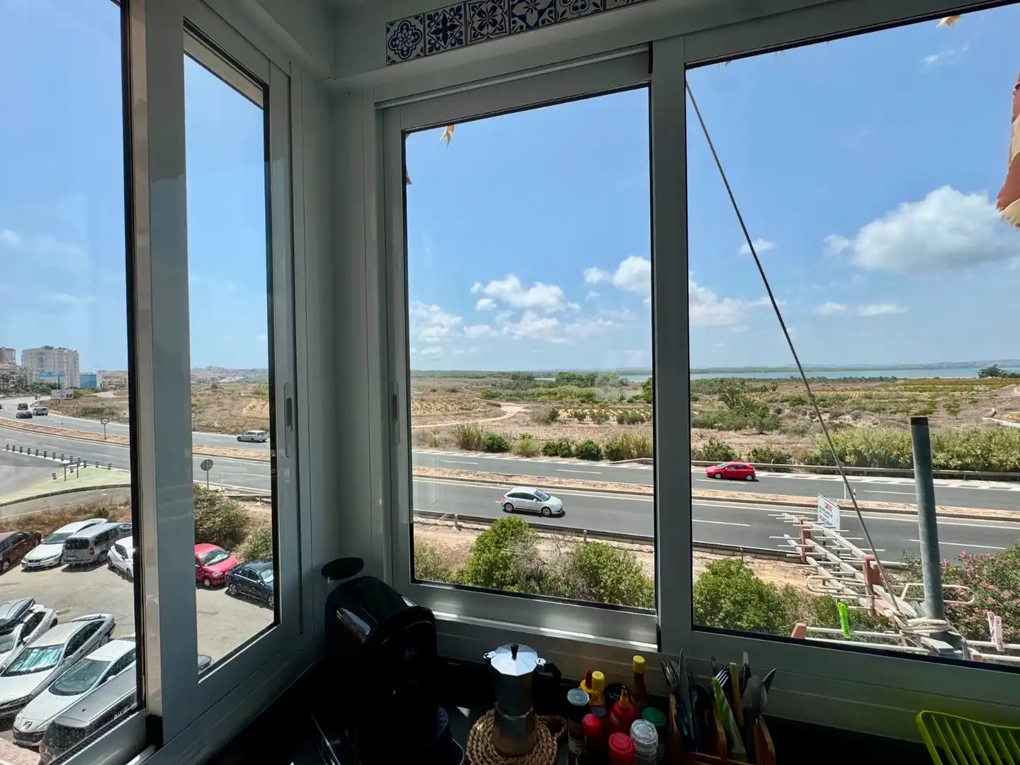 Balcony of Study for sale in Torrevieja  with Parquet flooring, Furnished and Alarm