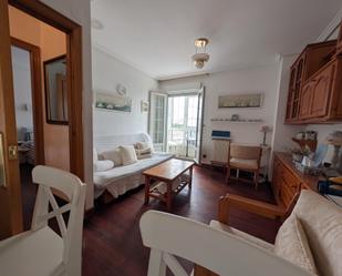Sala d'estar de Apartament de lloguer en Santander amb Calefacció, Terrassa i Moblat