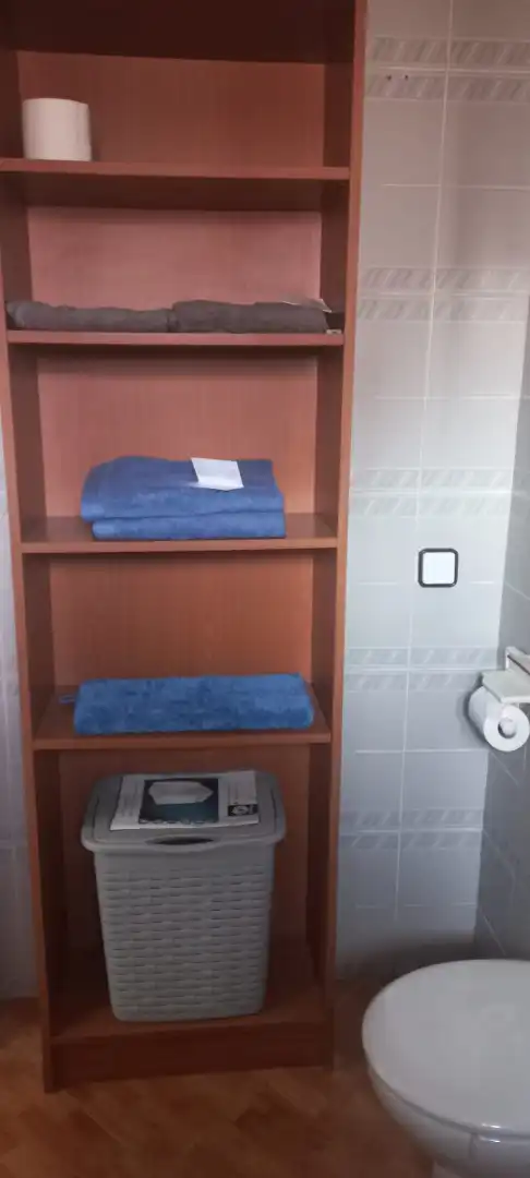 Badezimmer von Wohnung zur Miete in Málaga mit Möbliert