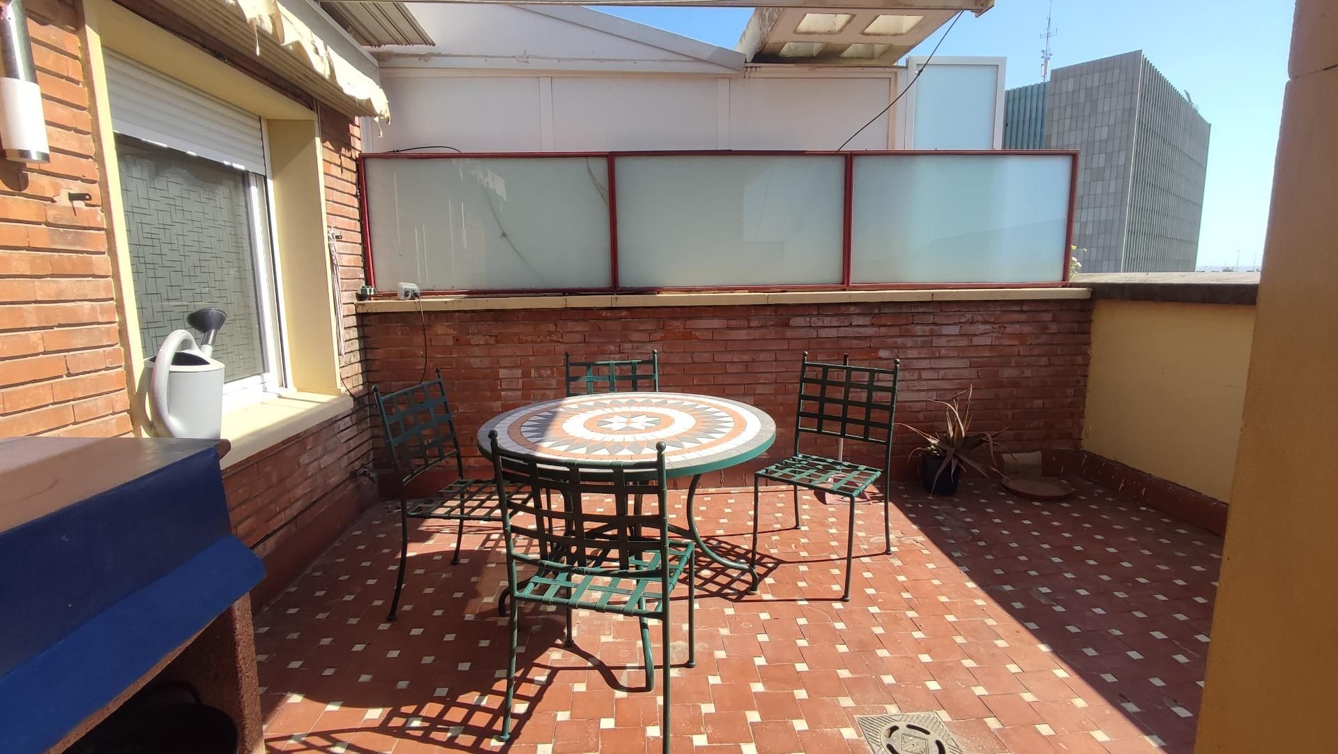 Terrace of Flat to rent in  Zaragoza Capital  with Heating, Terrace and Storage room