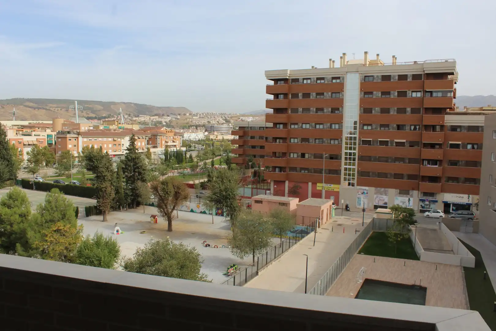Exterior view of Flat for rent in Granada  with Air Conditioner, Heating and Terrace