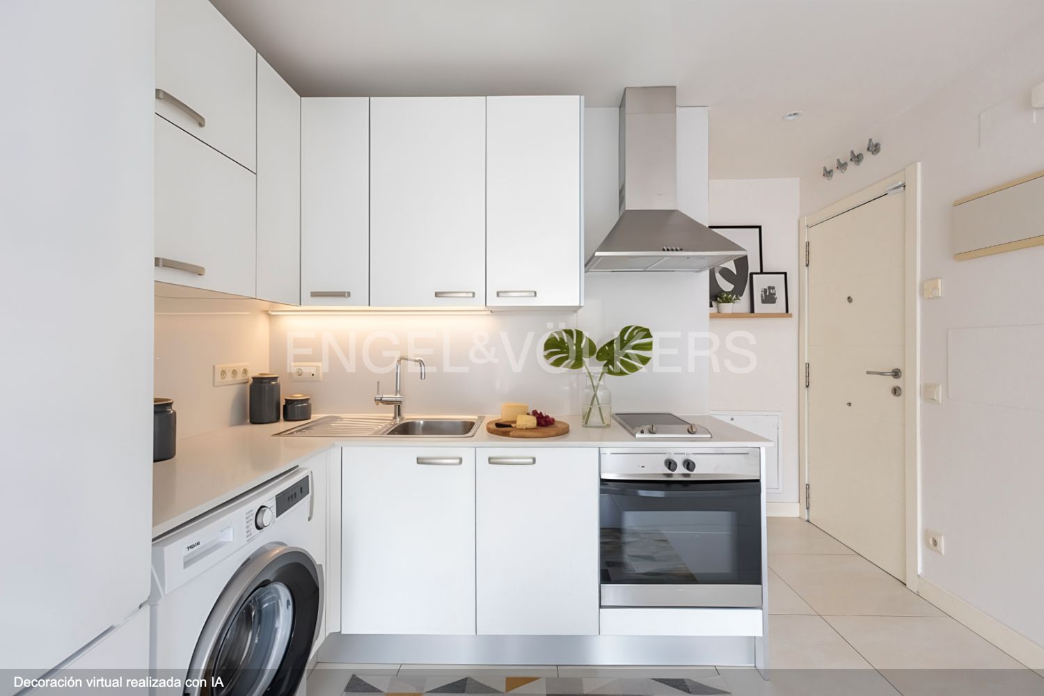 Cuina de Apartament en venda en  Madrid Capital amb Aire condicionat, Calefacció i Traster