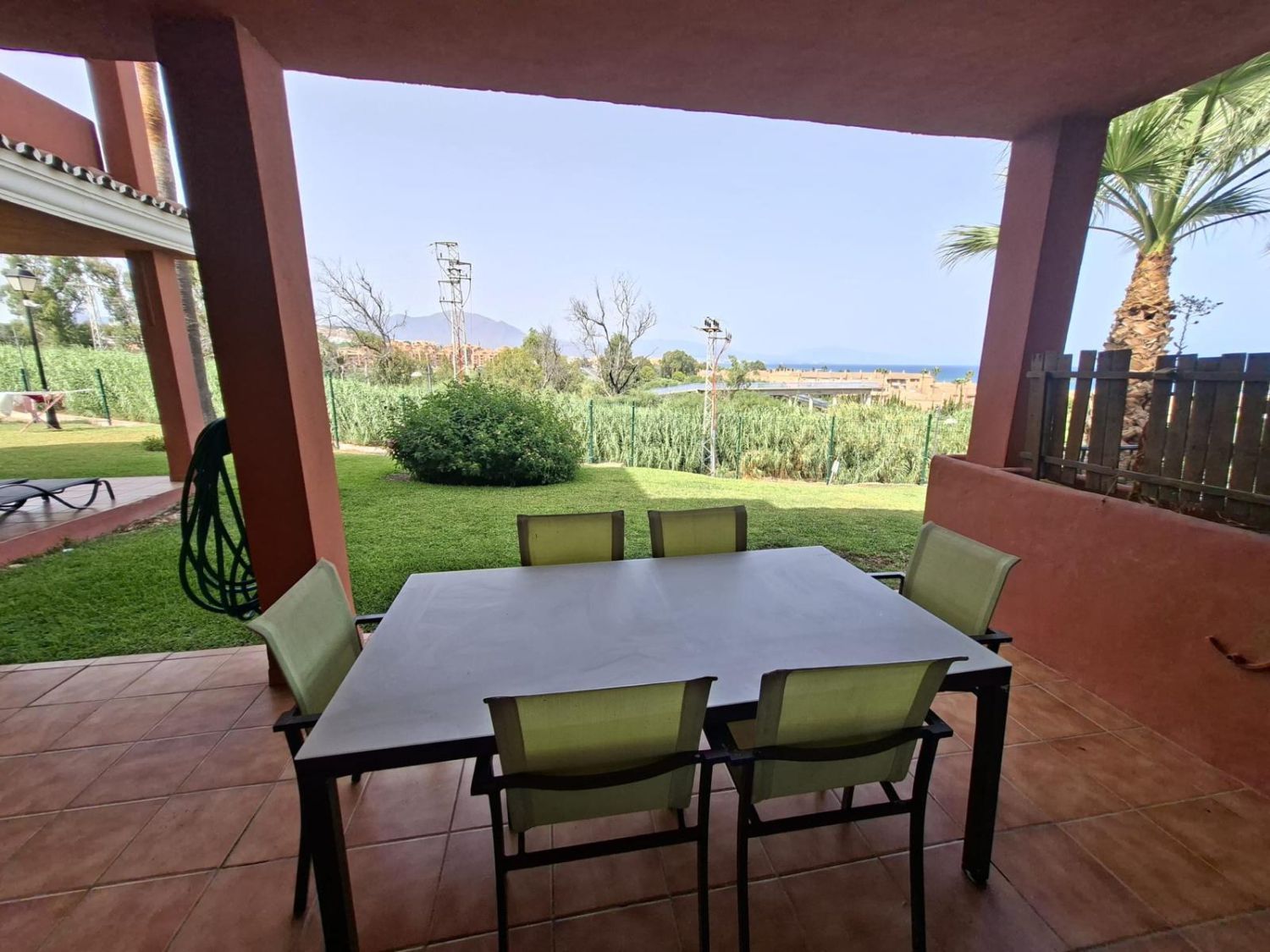 Garten von Wohnung zum Verkauf in Manilva mit Klimaanlage, Heizung und Terrasse