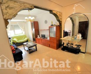 Living room of Flat for sale in Rafelbuñol / Rafelbunyol  with Air Conditioner, Terrace and Balcony