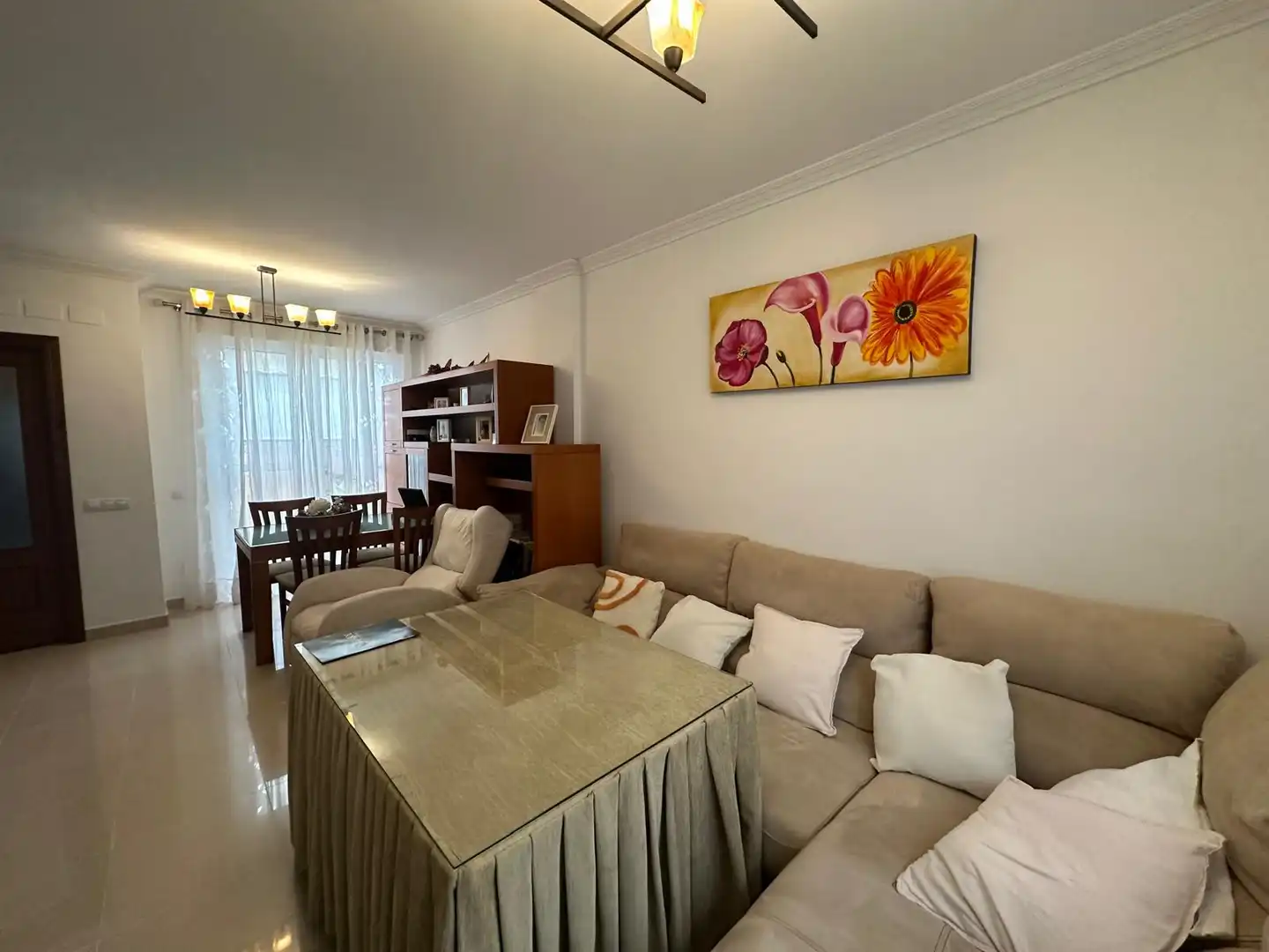 Sala de estar de Casa o chalet en venta en Camas con Aire acondicionado y Terraza