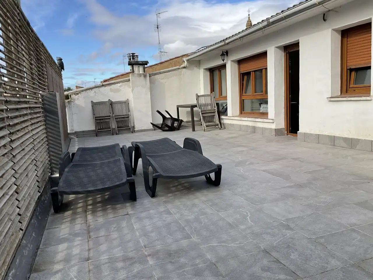 Terrassa de Dúplex en venda en Santo Domingo de la Calzada amb Calefacció, Parquet i Terrassa