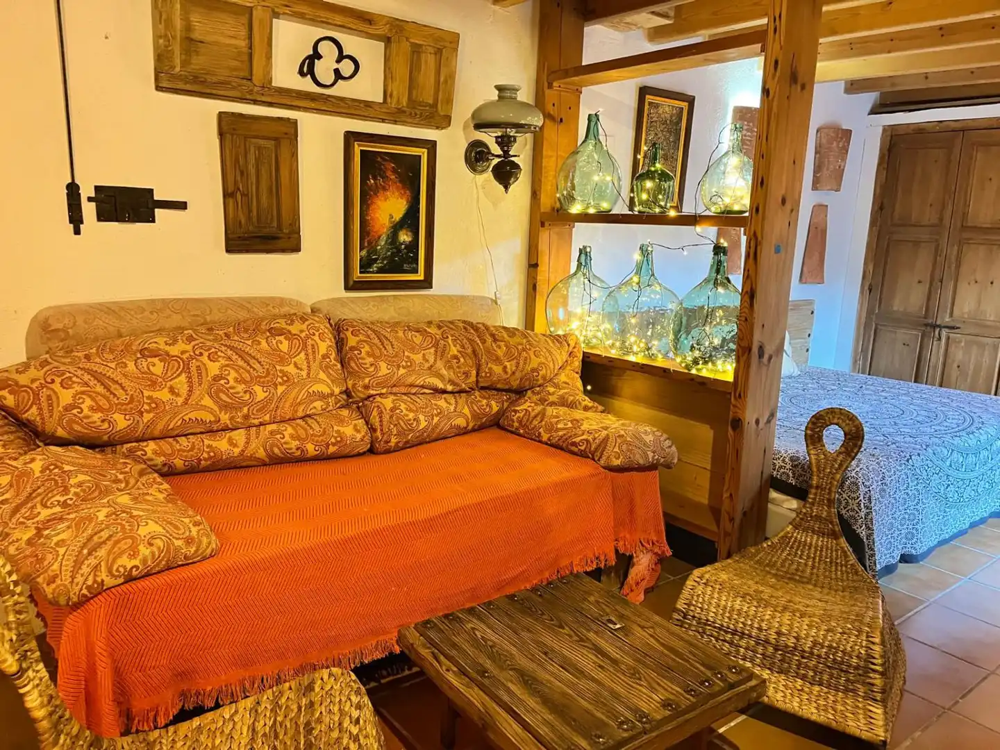 Sala de estar de Casa o chalet de alquiler en Murtas con Terraza y Balcón