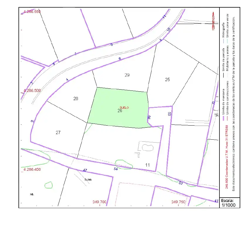 Terreny residencial en venda a Pinar del Advocat - Cometa, imagen 2