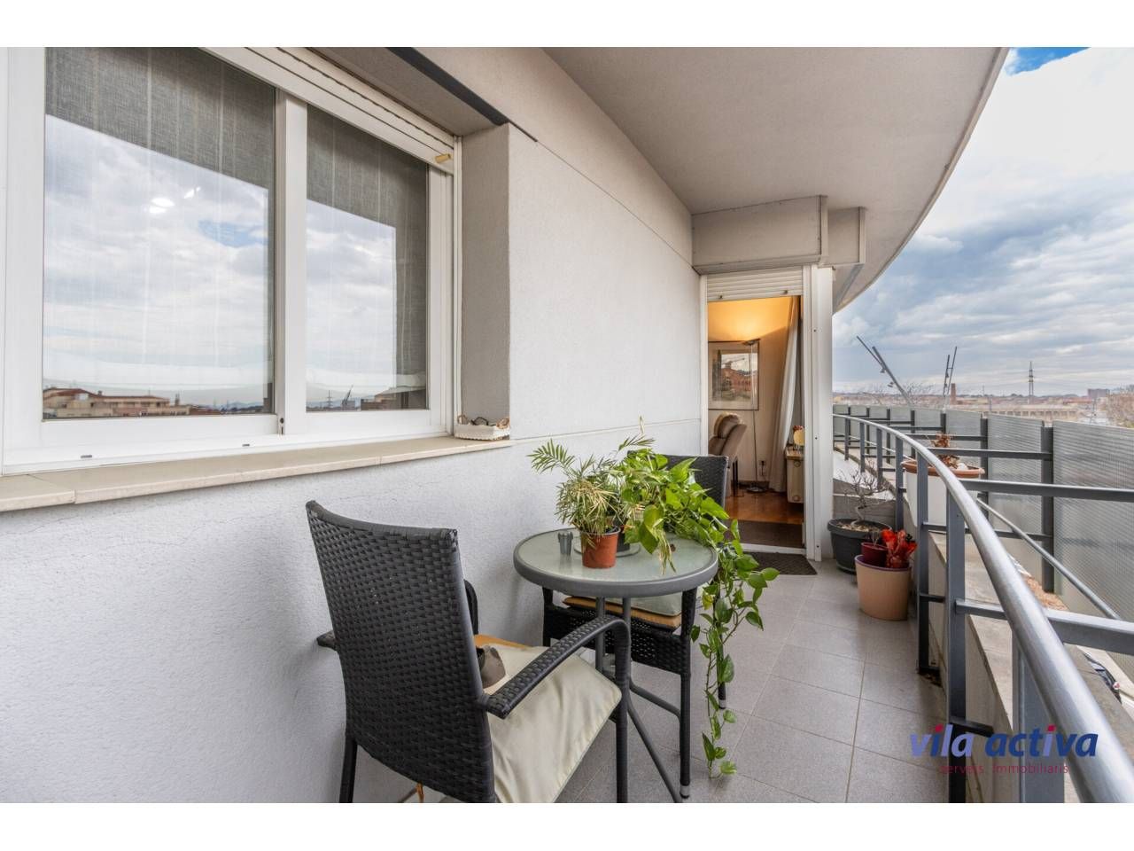 Balcony of Flat for sale in Terrassa  with Heating, Parquet flooring and Balcony
