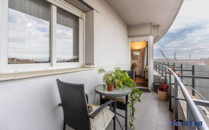 Balcony of Flat for sale in Terrassa  with Heating, Parquet flooring and Balcony