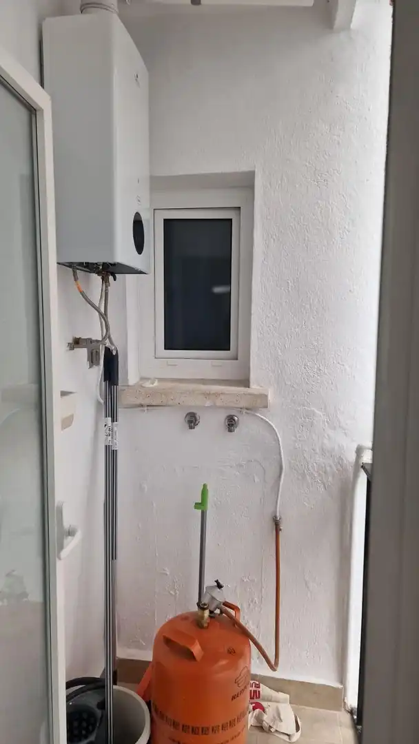 Balcony of Flat for rent in Mislata  with Air Conditioner
