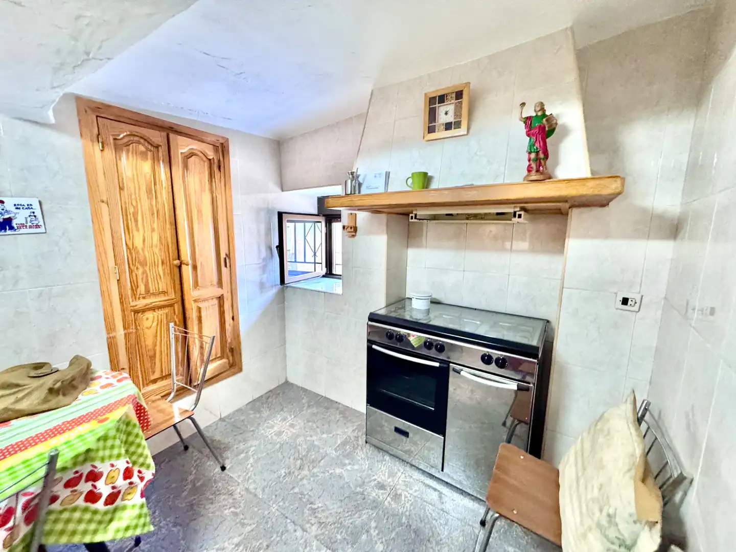 Kitchen of Houses for sale in Aldeire  with Storage room, Furnished and Balcony