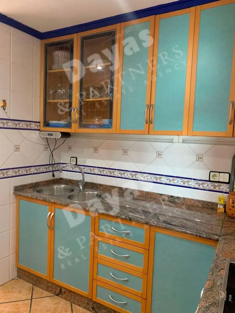 Kitchen of Flat for sale in Torrevieja  with Terrace and Furnished